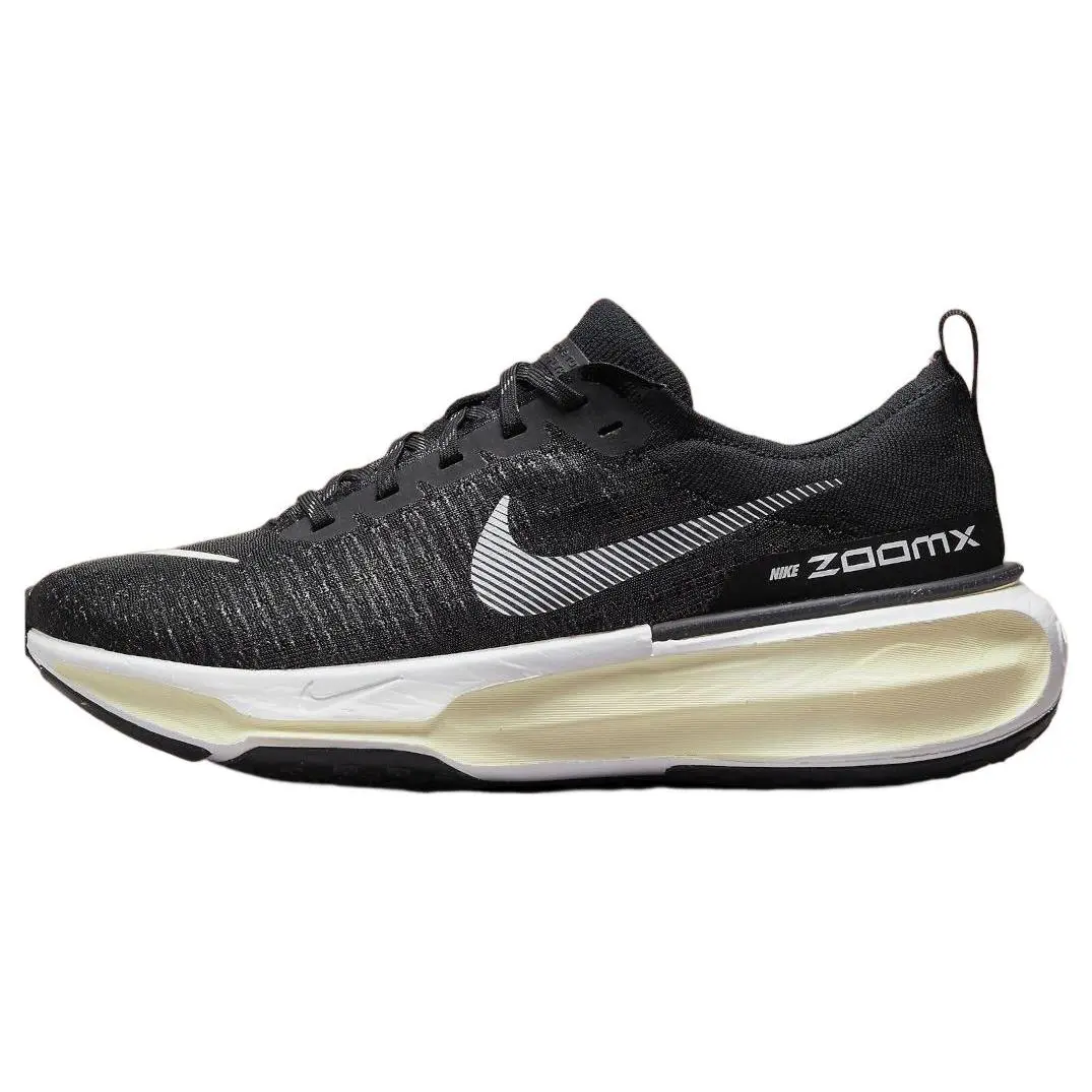Nike ZoomX Invincible Run Flyknit 3 Black White' Cushioned Durable Low Top Running Shoes Men's DR2615-001
