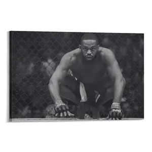 Jon Jones Boxing Poster11 Poster Canvas Wall Art For Bedroom Decor Bar Office Room Decor Gift