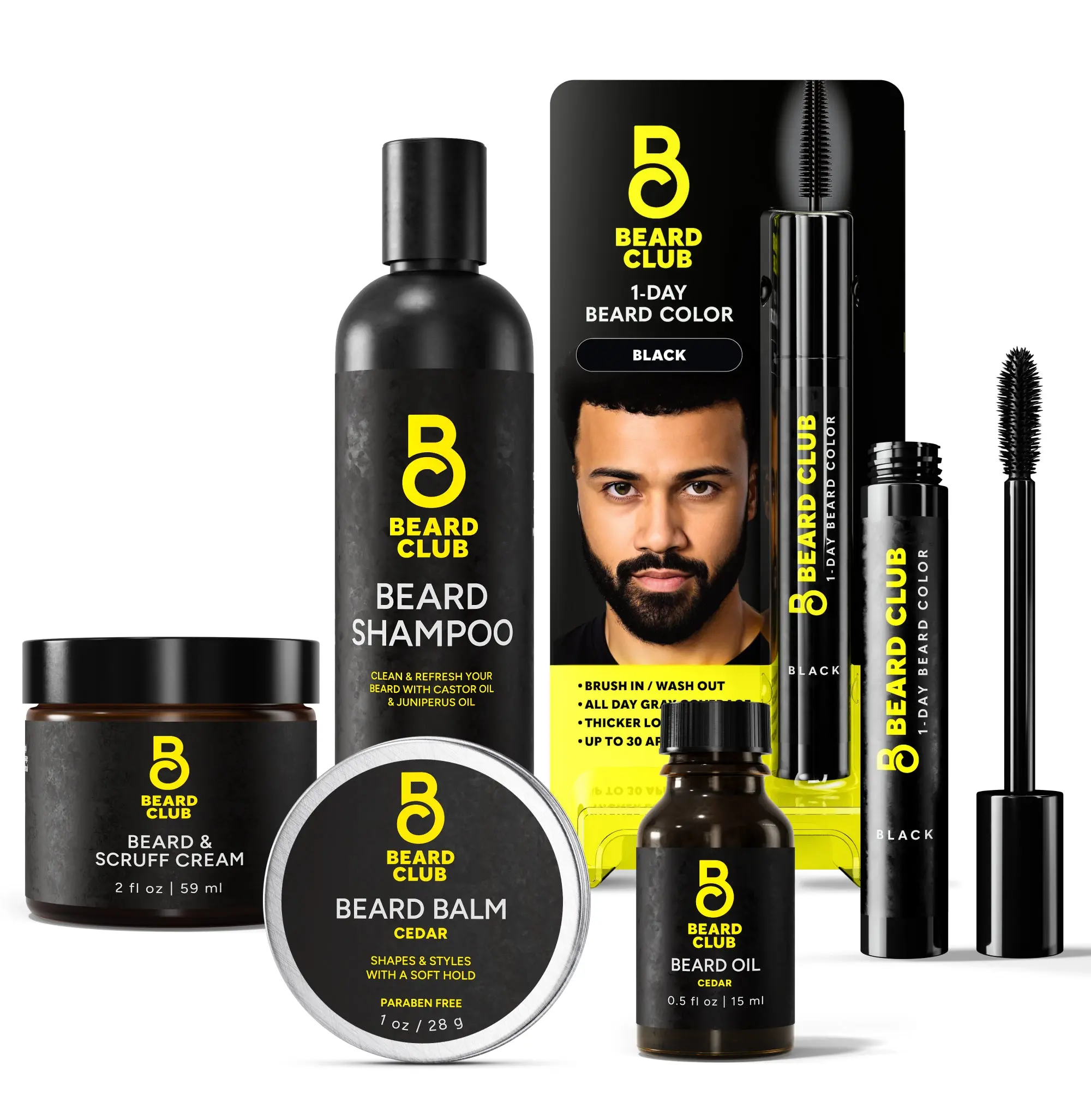 Ultimate Beard Color Kit: Black