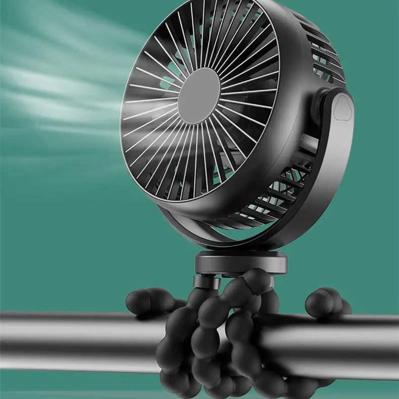 Octopus Stroller Deformation Portable Handheld USB Fan