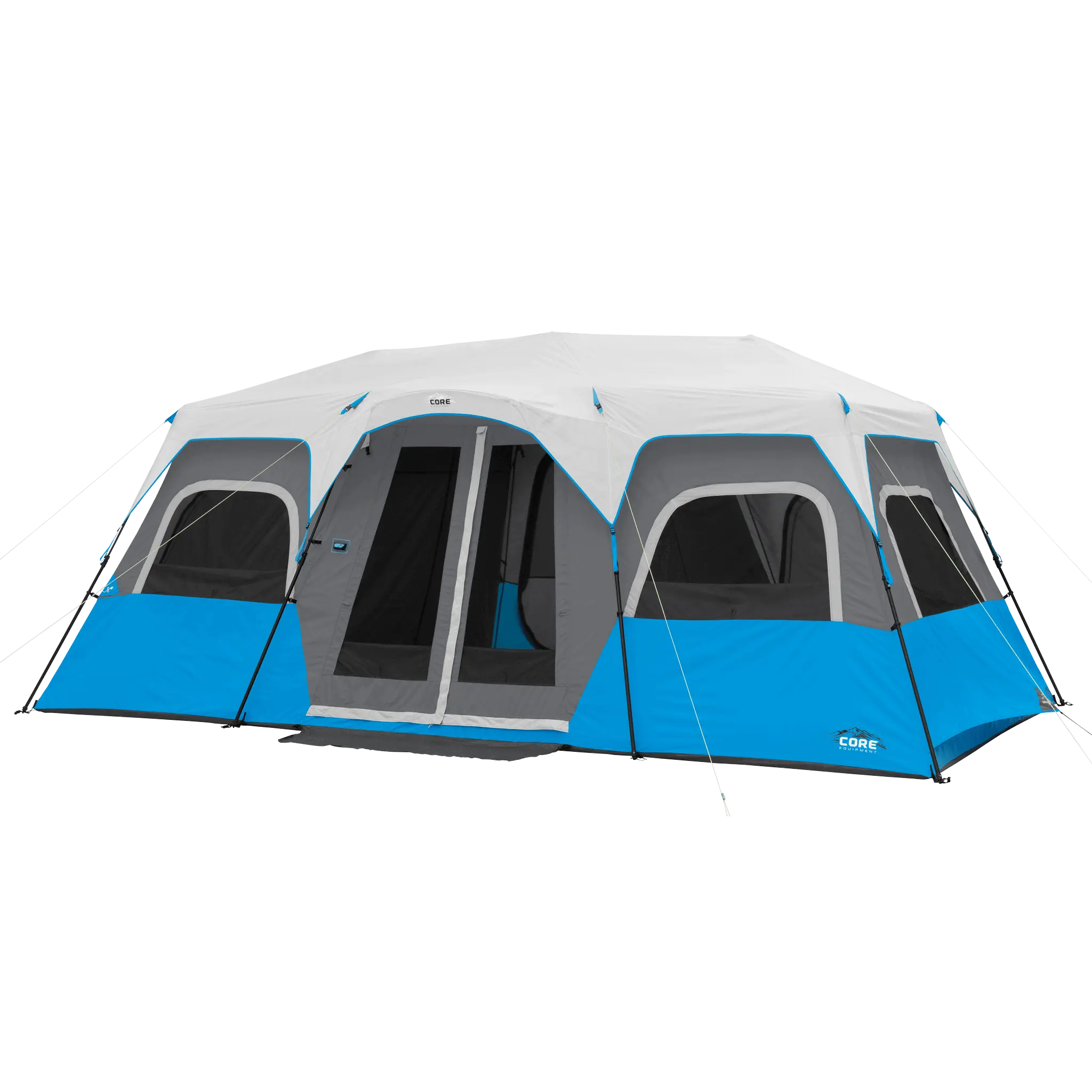 12 Person Lighted Instant Cabin Tent