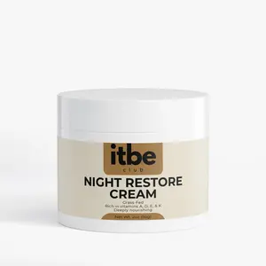 Grass-Fed Tallow Cream — Vitamins A/D/E/K, Fir Needle & Lavender | Deep Moisture for Sensitive, Dry Skin (2 oz)