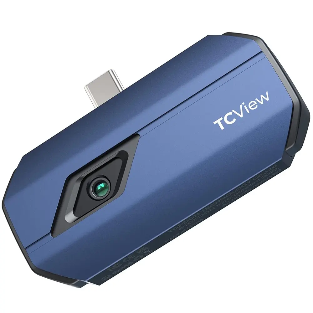 TOPDON TC001 Thermal Imaging Camera for Android, Infrared Thermal Imager USB C, 256x192 High Resolution, Testing Range -20℃-550℃, 0.1℃ Test Precision for Phone/Tablet/Windows