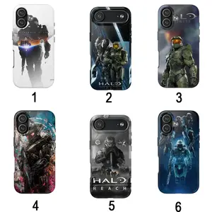 Halo Reach Phone Case for iPhone For Samsung, Phone Accessories, Gamer Phone Case, Fashion Case, Perfect Gift for Her Him, Phone Case for iPhone, Creative Dual Layer Case