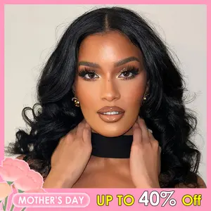 250 Density Layered Bob Wig Human Hair With Curtain Bangs 15A 6x6 Face-Framing Wear Go Glueless Wigs Human Hair Pre Plucked Pre Cut Bob Body Wave Ready To Wear Hd Lace Glueless Wigs Human Hair