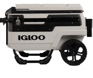 70 Qt. Trailmate Roller Cooler for Camping and Outdoor Activities - . Trailmate Roller Cooler for Food and Beverages