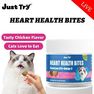 【Live Big Deal】JUST TRY Cat Heart CoQ10 (300ct) - Year Supply Supplements Herb