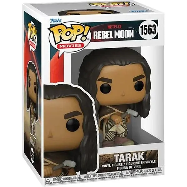 Funko Pop! Bobblehead - Netflix Series TV & Movies: Rebel Moon, Tarak #1563, 3.9 Inches Collectible Figurine