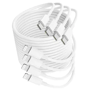 4 PCS PD to Lightning 3.3ft/1M Fast Charging Cable (Apple MFi Certified) for iPhone 14/14 Pro 13/13 Pro/12/12 Mini/12 Pro Max/11 Pro/X/XS/XR