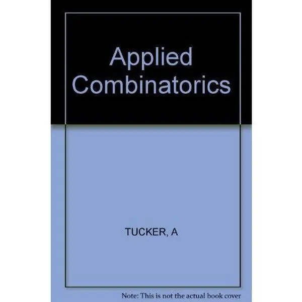 USED-Applied combinatorics by Alan Tucker (Hardcover)