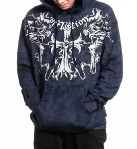 Affliction Men's Pullover Hoodie Jump