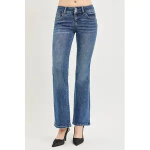 RISEN Low Rise Bootcut Jeans