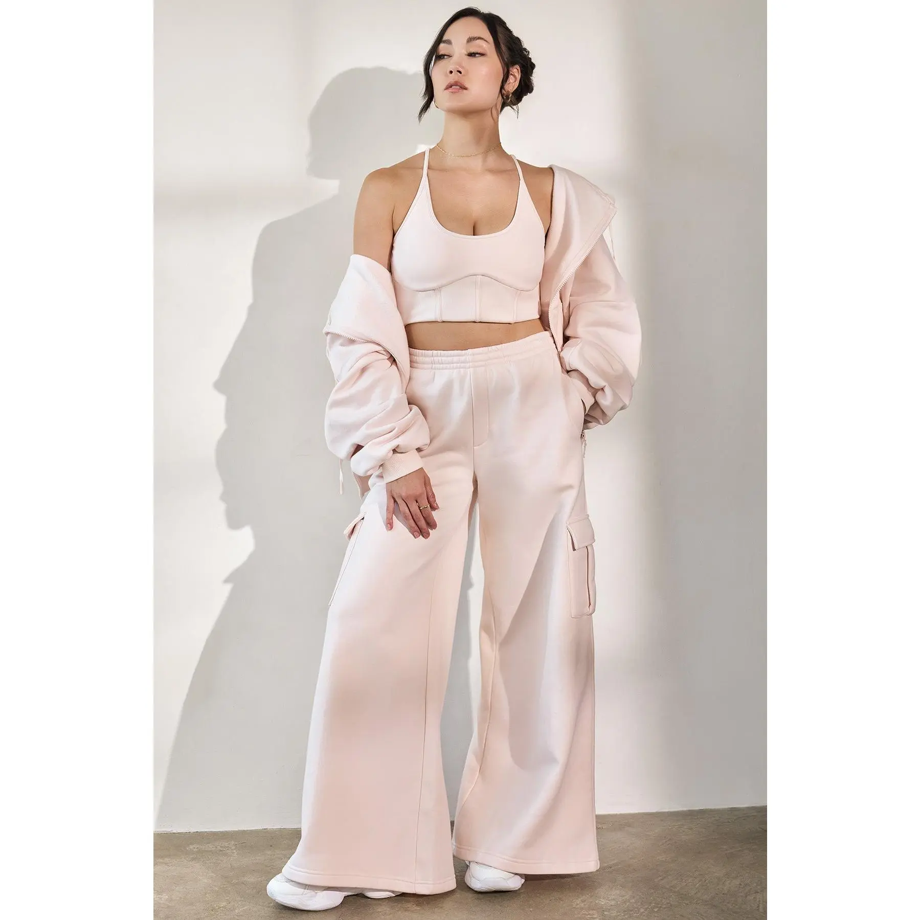Cloud Cargo Sweatpant - Tutu Pink