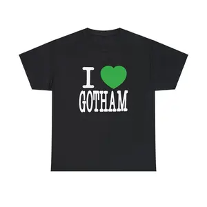 Number Nine - I Love Gotham, (N)ine Green Heart T-shirts, Gift For Fan Boys & Girls, Men's Clothing, Music Tour 90s Merch, Kids Size Crewneck Sweatshirt, Streetwear Graphic Tee, Y2K Clothes, Hip Hop Rapper T-shirt