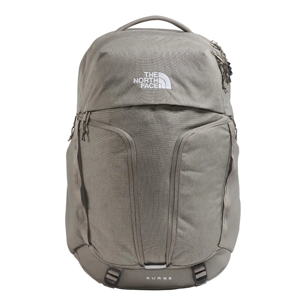 The North Face Womens Surge Backpack Casual - Grey The North Face Womens Surge Backpack Casual - Grey