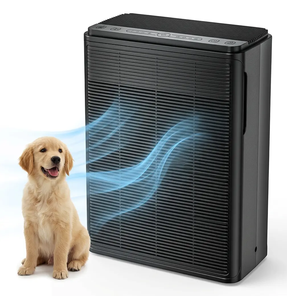 Air Purifiers for Home Large Room Up to 2000 Ft² with Washable Filters,H13 HEPA Filter,Bedroom Air Purifier for Pet,Air Cleaner for Smoke Pet Hair Dander Odor,P260