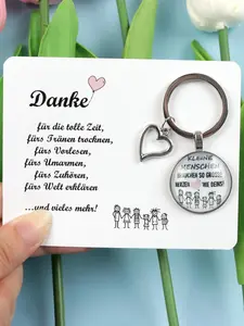 1PC Time Gem Key chains, Unisex Time Gem Keyrings, Thank You Gift, Unique Souvenir, Ideal for Anniversaries & Holiday Gift