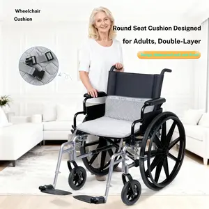 Senior Seat Pad, Elderly Wheelchair Liner, Waterproof Non-Slip Care Mat, Anti-Leakage Adult Chair Cushion, Pure Color Protective Cover, Healthcare