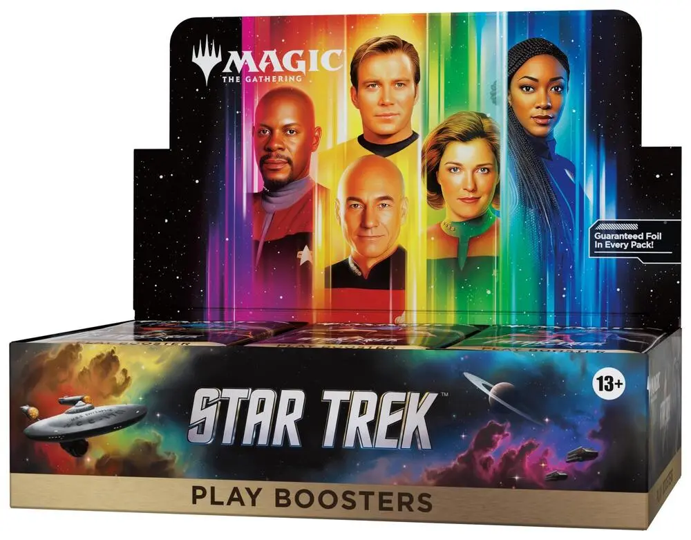 Magic: The Gathering Cards Star Trek - Play Booster Display