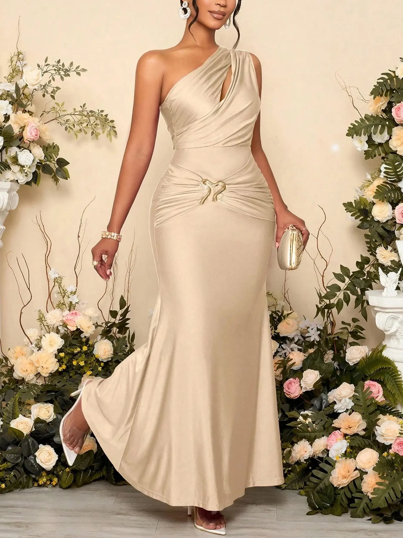 gold african bridesmaid dresses - TikTok Shop
