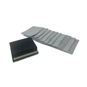 [Saver Block & Refill] Coating Applicator Foam Block and Refill Sheets with Barrier Layer (3 in. x 2.5 in.) - 12 pack
