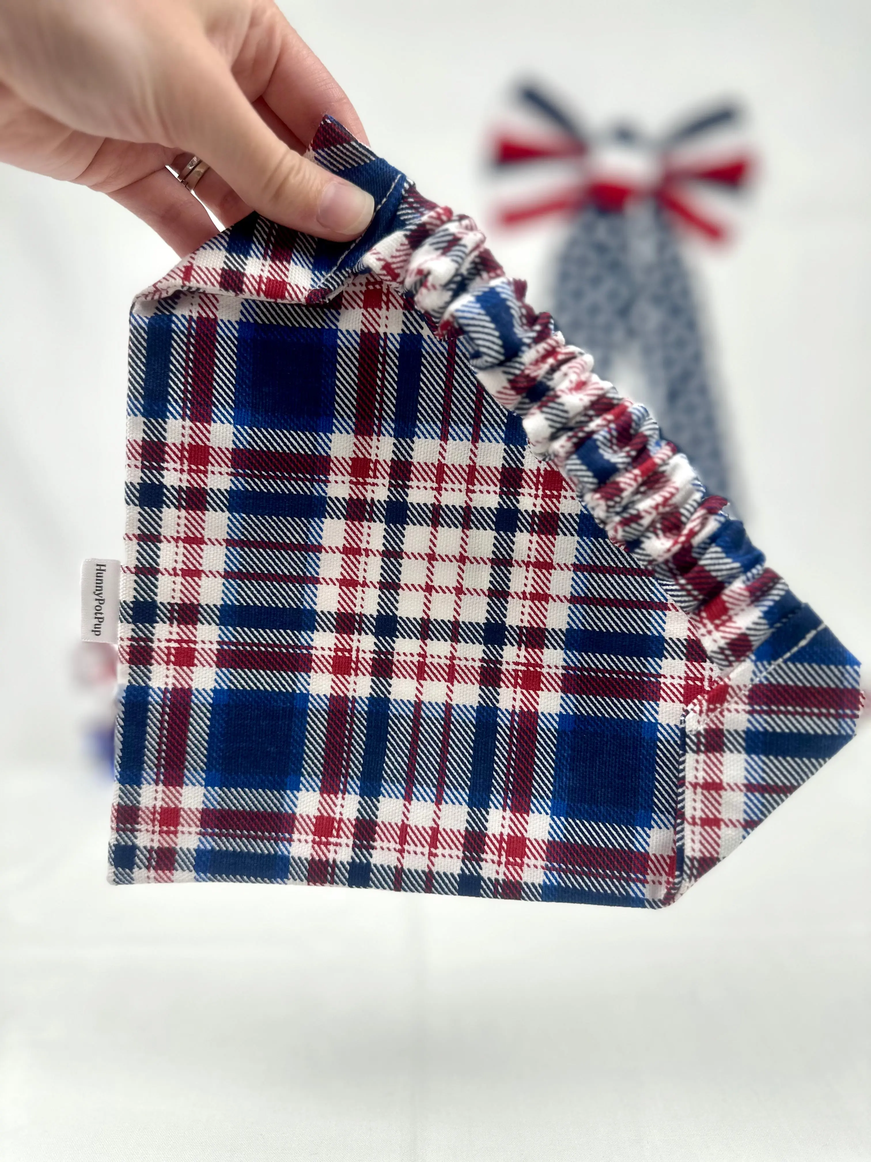 Firecracker Plaid Scrunchiedana®