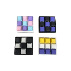 9 Key Keycap Clicker Keyboard key Switch Keychain - 3D Printed - Customizable