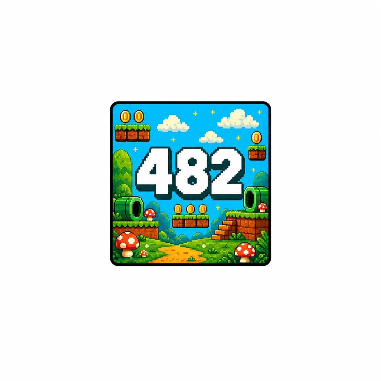 482 in 1 Games Mario Album for NDS NDSL NDSi 3DS 2DS - Multi Game Collection