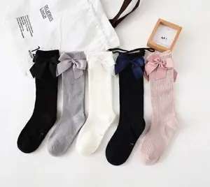 Ribbon Bow Knee - High Socks