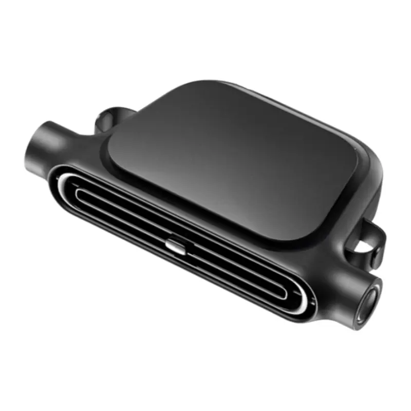 2026 Upgraded Compact Car Headrest Fan, Space-saving Mini USB Cooling Fan, 3 Speeds & Quiet for Backseat. Practical car accessory for commute and road trips. 2 power styles: Plug-in Only or 3000mAh Rechargeable Dual Power, fits Cars, Vans, RVs & Trucks