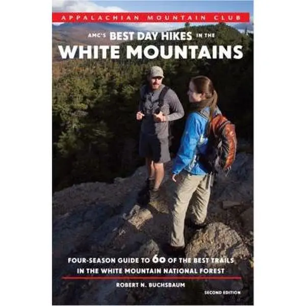 USED Book - AMC's Best Day Hikes in the White Mountains: Four-Season Guide To 60 Of The Best Trails In The White Mountain National Forest by Robert Buchsbaum (Paperback) - english