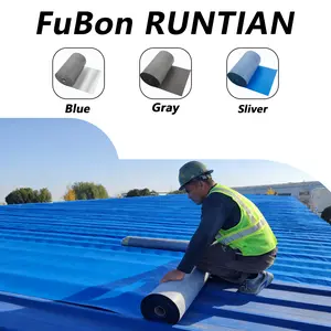 FuBon RUNTIAN 39.3-Inch Mega-Wide Waterproof Caulk Tape, 16.4 ft Heavy-Duty UV-Resistant Self-Seal Tape - No Tools Needed, Seals RV Roofs, Truck Beds