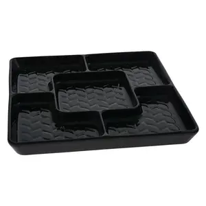 Temp-tations Carved Willow 11"x11" Divided Server