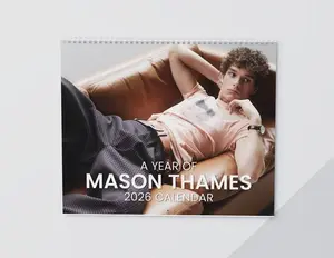 Mason Thames Mckenna Grace 2026 Calendar Black Phone 2 Horror Movie Fan Gifts, 2026 Calendar, New Year Calendar, Matte Glossy Finish