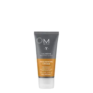 Paul Mitchell Calibrate Thickening Cream - Lightweight Styling Cream for Volume & Thickness - Medium Hold / Low Shine - 75ml Curl Defining Mousse Edge Control Gel