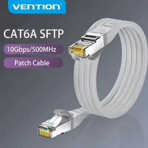 Vention Cat6A Ethernet Cable RJ45 CAT6A Lan Cable rj45 Network Ethernet Patch Cord 1m 2m 3m 5m 8m 10m 0.3m for Computer Router Laptop Ethernet Cable