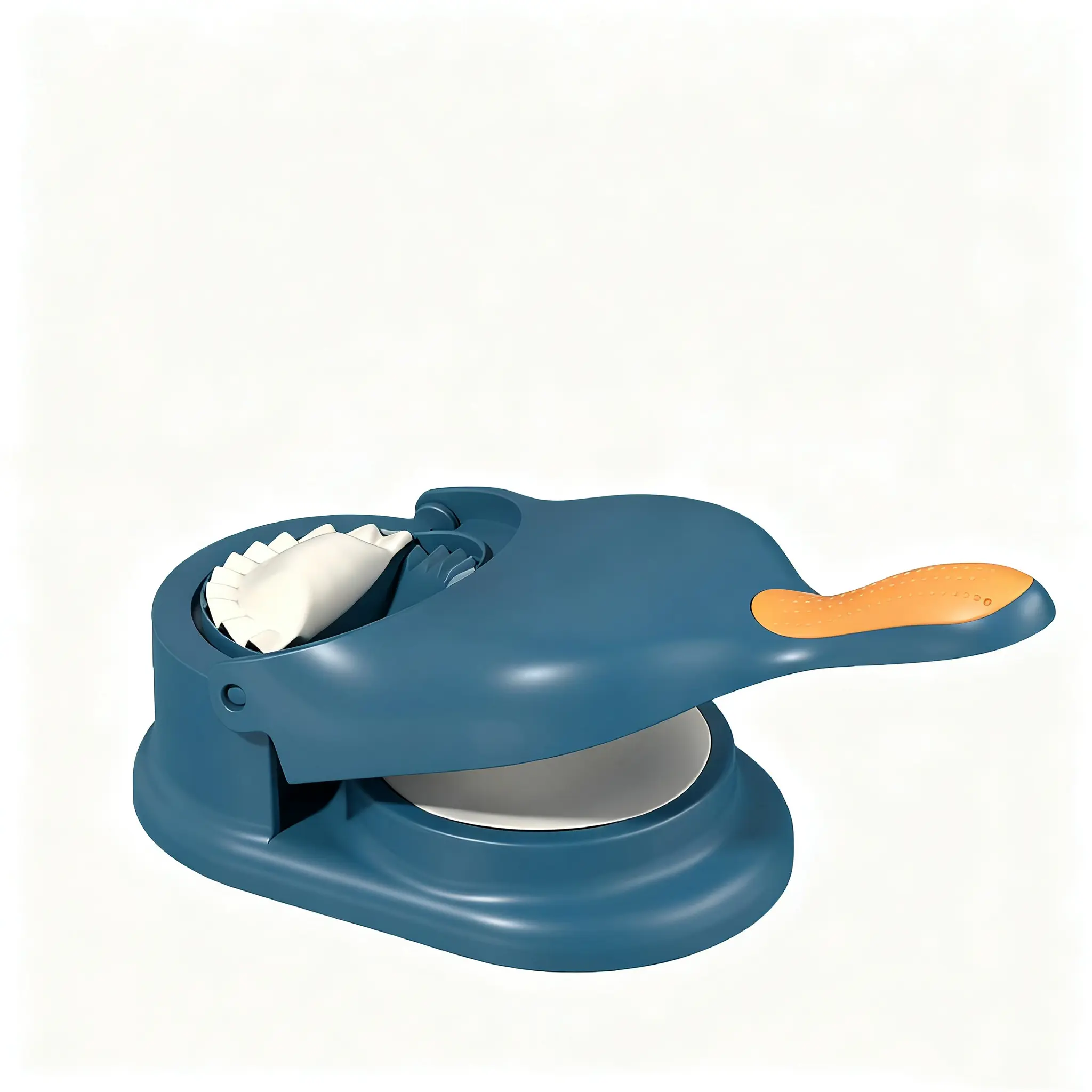 Multi-Purpose Manual Dumpling Maker Tool, Specialty Kitchen Utensils, One-Piece Practical Design, Easy-To-Use Dough Press & Rolling Tool, Family-Friendly, Multifunctional Kitchen Tools, Ideal for Kitchen & Restaurant