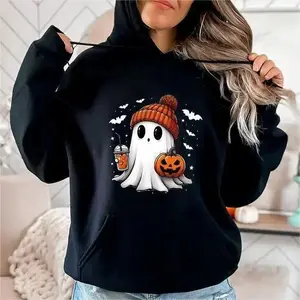 Holafish Spooky Season Unisex Sweatshirt, Spooky Season Sweatshirt, Halloween Ghost Sweatshirt, Halloween Sweatshirt, Halloween Hoodie, Spooky Hoodie
