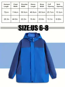 Men's Classic 3-in-1 Hooded Jacket - Waterproof Windproof Outdoor Shell & Warm Inner Layer for Fall & Winter, Also Perfect for Women