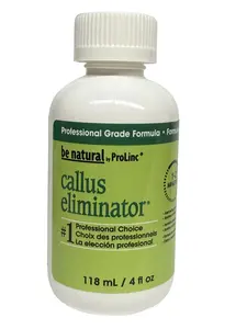ProLinc Be Natural Callus Eliminator Professional Grade Formula 4 Fl Oz 118 mL Fast Acting Foot Care Solution for Quick Results
