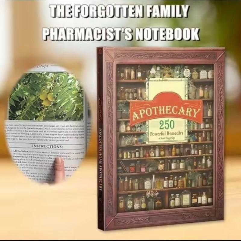 Herbal Remedies Book - 250 Herbal Remedies for At Your Fingertips, The Home Doctor Book for Every Family, Everyday Well