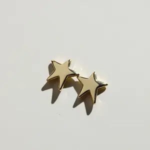 Gold Superstar Studs - Fashion Accessories - Costume Jewelry & Accessories - Earrings