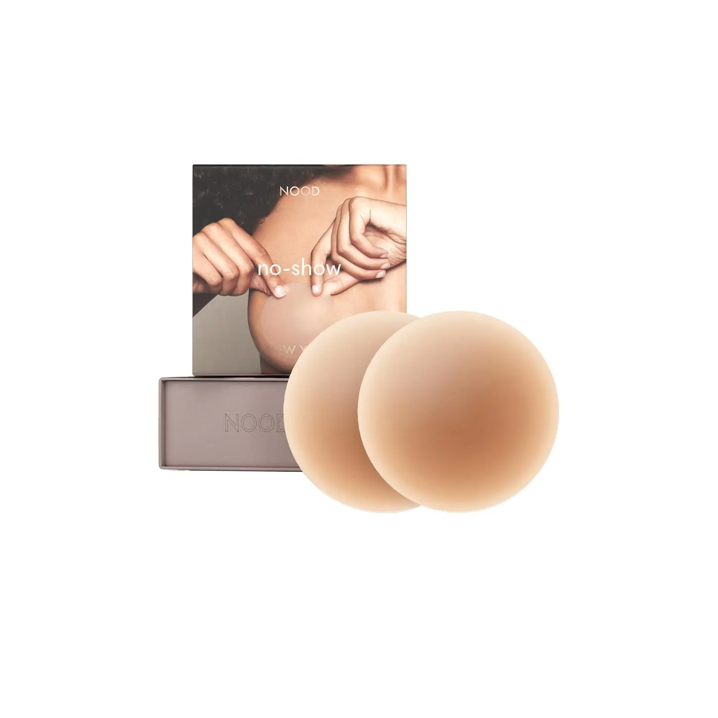 NOOD No-show Reusable Round Nipple Covers in No. 5