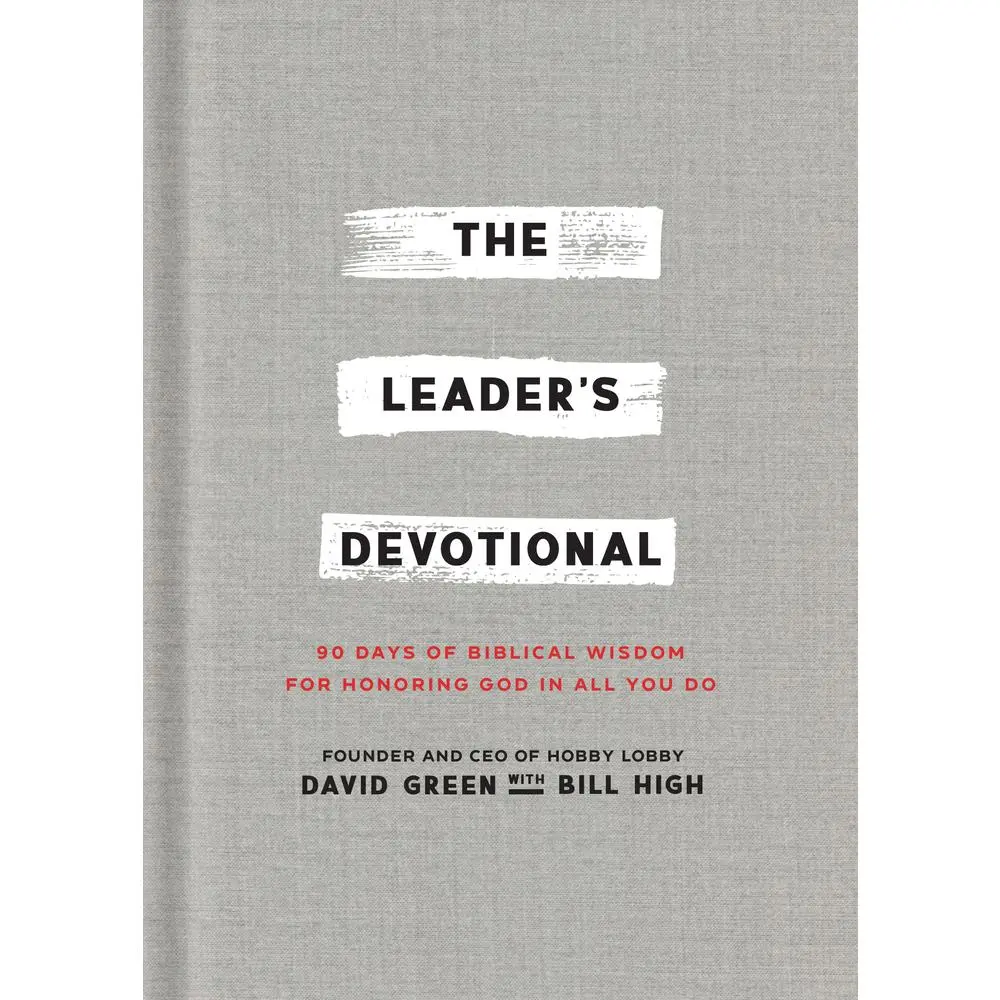 USED Book - The Leader's Devotional: 90 Days of Biblical Wisdom for Honoring God in All You Do by Green, David (Hardcover) - english