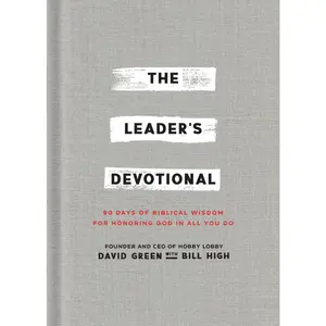 USED Book - The Leader's Devotional: 90 Days of Biblical Wisdom for Honoring God in All You Do by Green, David (Hardcover) - english