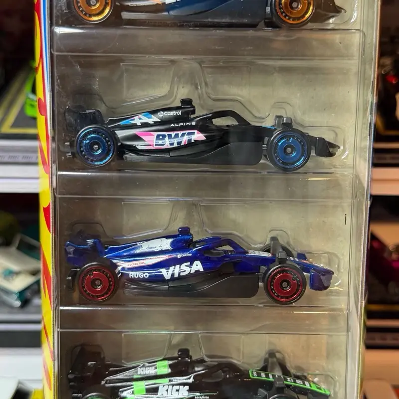 Hot Wheels F1 5-pack released in 2024.