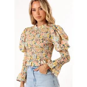 Novah Long Sleeve Top - Floral
