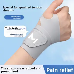 New light and thin wrist guard winding pressurized joint cover men's and women's wrist guard fitness feather elastic cover bandage bullet