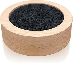 Passive Diffuser Lava Rock Natural Set Essential Oil Aromatherapy Stone for Home, Office, Car & Gifts  Compact Wood Bas