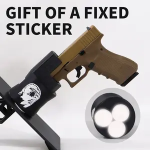 Abs Material Car Gun Rack, Car Seat Cup Holder, Car Cup Holders, Compatible with G Series, Desert Eagle Series, 1911, Durable and Stylish Design